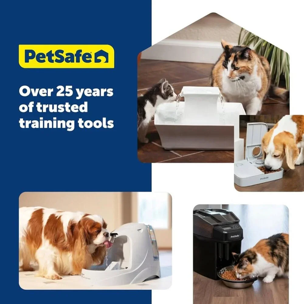 PetSafe Drinkwell Ceramic Pet Water Fountain – 70oz, Automatic (SR)